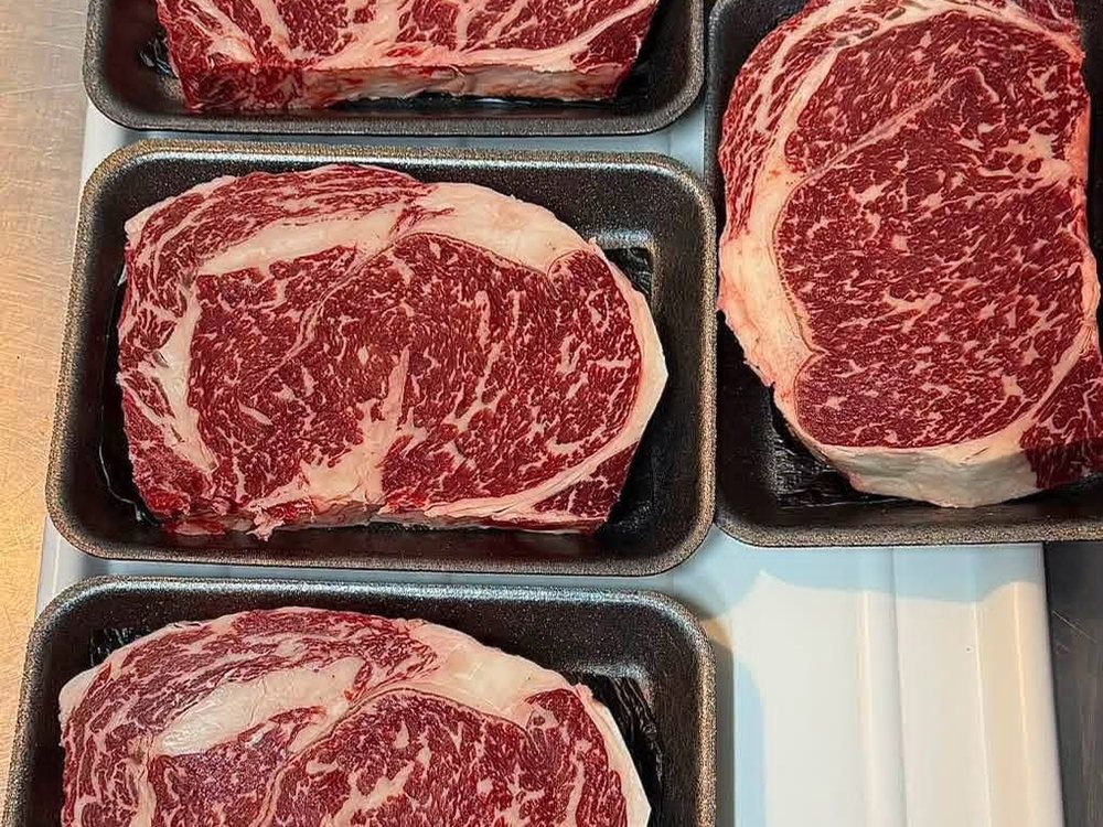 Eighth Beef share of grass fed beef, cut and packaged