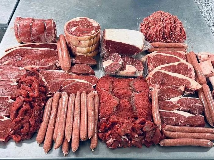 Whole Beef share of grass fed beef, cut and packaged